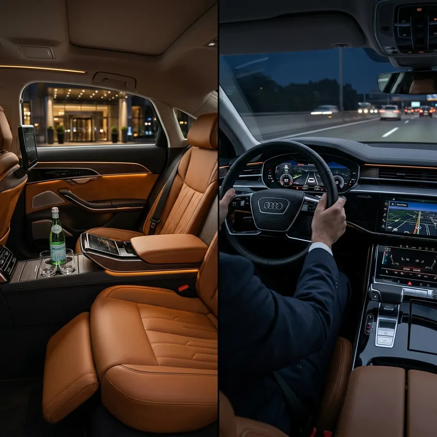 Audi A8 Long — İç Mekân