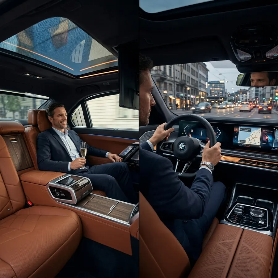 BMW 7 Serisi — İç Mekân